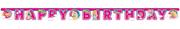 Urodziny dziecka - Baner urodzinowy Happy Birthday Barbie - 200 x 15 cm - 1 szt. - miniaturka - grafika 1