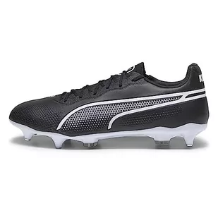 PUMA Unisex King Pro Mxsg Buty piłkarskie, Czarna puma, biała puma, 43 EU - Piłka nożna - miniaturka - grafika 1