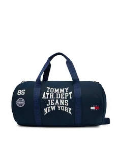 Tommy Jeans Torba Tjm Multi Graphic Duffle AM0AM13705 Granatowy - Torby podróżne - miniaturka - grafika 1