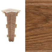 Listwy przypodłogowe - Arbiton Narożnik wewnętrzny do listwy LARS (1 sztuka) dąb elegant - miniaturka - grafika 1
