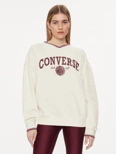 Converse Bluza Retro 10026039-A03 Écru Oversize - Bluzy damskie - miniaturka - grafika 1