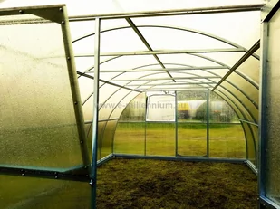 Emaga Szklarnia Primus 4x20m 80m2 H=230cm poliwęglan 4mm - Szklarnie ogrodowe Emaga Szklarnia Primus 4x20m 80m2 H=230cm poliwęglan 4mm - Szklarnie ogrodowe - miniaturka - grafika 3