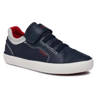 Trampki damskie - Geox Trampki J Gisli B.A J155CA 010FE C0735 S Navy/Red - grafika 1