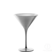 Kieliszki - Stolzle Lausitz Olympic srebrne kieliszki do koktajli, drinków 240 ml.  6 szt. - miniaturka - grafika 1