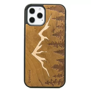 Bewood Drewniane etui iPhone 12 Pro Max GÓRY IMBUIA - Etui i futerały do telefonów - miniaturka - grafika 1