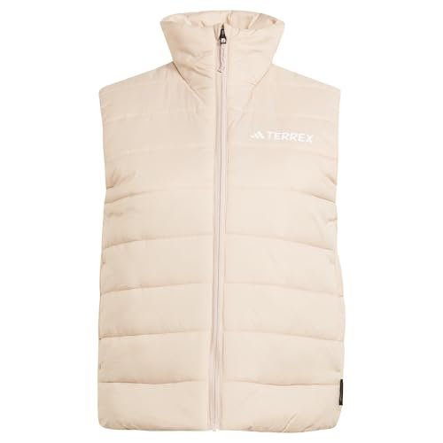 adidas dames Terrex Multi Essentials CLIMAWARM Padded Vest, wonder taupe, S