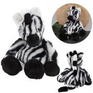 Maskotki i pluszaki - Charlie Bears Maskotka Zebra Zizi, z serii Bear&Me, wyjątkowa przytulanka dla dzieci, 30 cm = - miniaturka - grafika 1