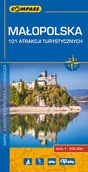 Atlasy i mapy - Małopolska - 101 atrakcji turystycznych 1:200 000 - miniaturka - grafika 1