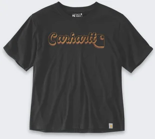 Koszulka Carhartt Script Graphic Tencel Black - Koszulki męskie - miniaturka - grafika 1