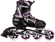 Rolki - Blackwheels Rolki regulowane Flex Black/Purple r 35-38 595669153829 - miniaturka - grafika 1