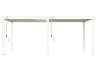 Pergoline Aluminiowe zadaszenie tarasowe Superior (Biały, 3x6 m) - Garaże i wiaty Pergoline Aluminiowe zadaszenie tarasowe Superior (Biały, 3x6 m) - Garaże i wiaty - miniaturka - grafika 1