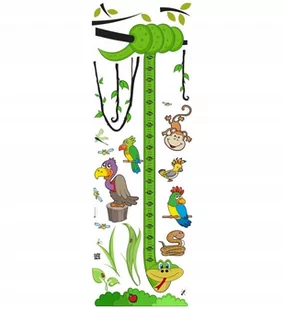 Naklejka dla dzieci - Miarka Wzrostu - Wąż - Wyposażenie pokoiku dziecięcego - miniaturka - grafika 1