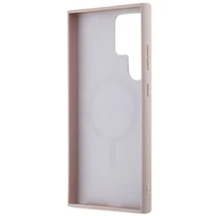 Guess GUHMS24LG4GFRP S24 Ultra S928 różowy/pink hardcase 4G Collection Leather Metal Logo MagSafe - Etui i futerały do telefonów - miniaturka - grafika 14