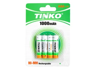 4 szt. Akumulator TINKO NI-MH AAA 1000mAh. - Ładowarki i akumulatory - miniaturka - grafika 1