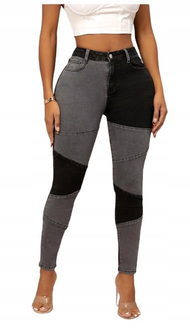 SHEIN SPODNIE DAMSKIE CASUAL JEANSOWE 30 VBD