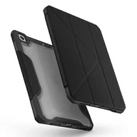 Etui do tabletów - Apple PanzerGlass Etui na tablet PanzerGlass Etui UNIQ Trexa iPad 10.2 2019/2020/2021 7. 8 i 9 generacji Antimicrobial czarny/black UNIQ450BLK - miniaturka - grafika 1