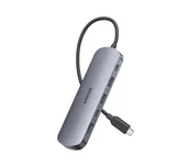 Huby USB - Anker Nano PowerExpand A83D2HA1 7w1 USB-C Szary - miniaturka - grafika 1