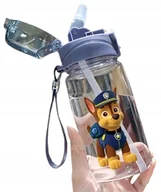 Bidony dla dzieci - BUTELKA na wodę Psi Patrol Chase BIDON dziecięcy z ustnikiem BLOKADA 500ml - miniaturka - grafika 1