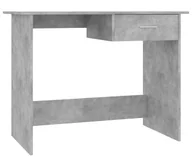 Biurka - Loftowe biurko do pokoju w kolorze beton Supremi - miniaturka - grafika 1