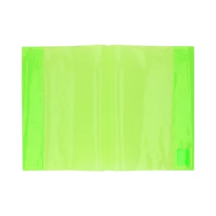 Okładka na zeszyt A4/PVC neon zielona Biurfol - 10szt. - Szkolne artykuły papiernicze - miniaturka - grafika 1
