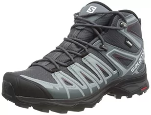 Salomon Damskie buty trekkingowe X Ultra Pioneer Mid Climasalomon wodoodporne buty do biegania w terenie, Heban/burzowa pogoda/degustacja wina, 37 EU - Buty trekkingowe damskie - miniaturka - grafika 1
