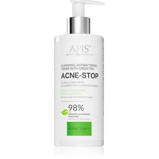 Apis HOME Hydro Balance tonik Acne Stop 200ml AS_114129 - Toniki i hydrolaty do twarzy - miniaturka - grafika 1