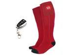 Akcesoria turystyczne - Glovii Ogrzewane skarpetki z pilotem, rozmiar 35-40, czerwone GQ3M - miniaturka - grafika 1