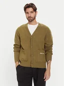 Swetry męskie - Jack & Jones Kardigan Norrebro 12282732 Zielony Loose Fit - miniaturka - grafika 1