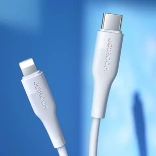 Joyroom kabel do szybkiego ładowania USB - Lightning Power Delivery 2,4 A 20 W 1,2 m biały (S-1224M3) - Kable USB - miniaturka - grafika 2