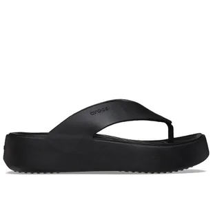 Klapki Crocs Getaway Platform Flip 209410-001 - czarne - Klapki i japonki damskie - miniaturka - grafika 1