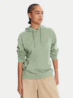 Bluzy damskie - Roxy Bluza ERJFT04996 Zielony Regular Fit - miniaturka - grafika 1