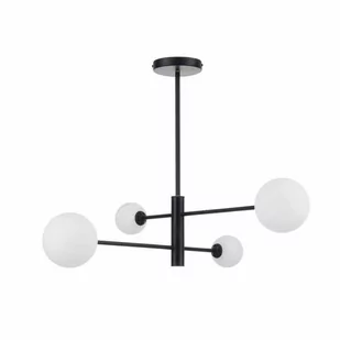 Light Prestige Dorado lampa wisząca 4x40W czarno-biała LP-002/4PBK - Lampy sufitowe - miniaturka - grafika 1