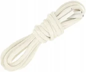 Akcesoria obuwnicze - Sznurówki NATURALNE ECRU Sznurowadła 180 cm GRUBE OKRĄGŁE 5mm BAWEŁNA G9-44 - miniaturka - grafika 1