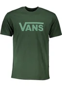 Portfele - ZIELONY MĘSKI T-SHIRT Z KRÓTKIM RĘKAWEM VANS - miniaturka - grafika 1