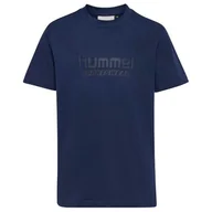 Sukienki - hummel, hmlJR Basic T-shirt S/S, sukienka niebieska, 122/128 - miniaturka - grafika 1