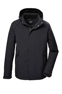 killtec Męska kurtka funkcyjna/kurtka outdoorowa z odpinanym kapturem KOW 4 MN JCKT, ciemnoniebieska, 3XL, 41843-000 - Kurtki męskie - miniaturka - grafika 1