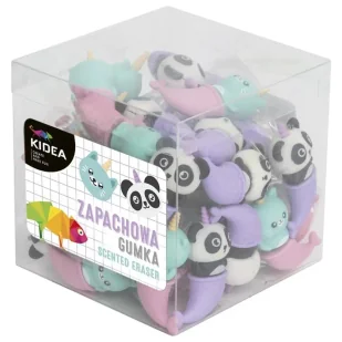 Gumka do mazania zapachowa Kotek Panda (36szt) - DERFORM - Przybory szkolne - miniaturka - grafika 1