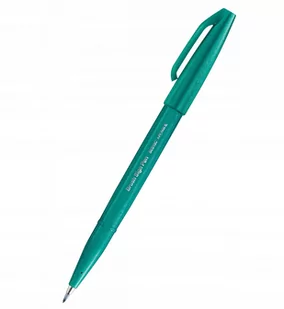 Zestaw do liternictwa Pentel Brush Sign Pen "Zielo - Flamastry - miniaturka - grafika 1