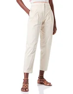 Spodnie damskie - s.Oliver BLACK LABEL Spodnie damskie 7/8, jasnożółte, 42 - miniaturka - grafika 1