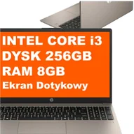 Laptopy - HP 15-fd0230wm / C68GJUA / Intel Core i3 / 8GB / 256GB / Intel UHD / FullHD / Dotyk / Win 11 / Kaszmirowy - miniaturka - grafika 1