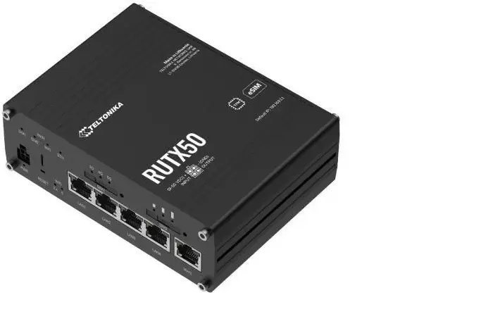 Router Panorama Antennas RUTX50 EU 5G LTE router TEL-PAN-5GCAB-BUNDLE