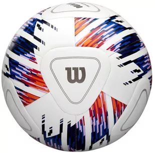 Piłka nożna Wilson NCAA Vivido replica SB white-orange-purple 2000401XB05 - Piłka nożna - miniaturka - grafika 1