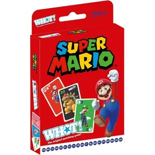 WHOT Super Mario, gra karciana, Winning Moves - Gry karciane - miniaturka - grafika 1