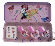 Zabawki kreatywne - Markwins Zestaw lakierów met. etui Minnie Mouse - Markwins - miniaturka - grafika 1