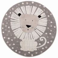 Dywany - Dywan wewnętrzny MULTIDECOR Elio 508397 120 x 120 cm Szaro-kremowy - miniaturka - grafika 1
