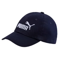 Czapki dla dzieci - Dziecięca Czapka z daszkiem PUMA ESS CAP JR PEACOAT-NO.1 02168806 – Granatowy - miniaturka - grafika 1