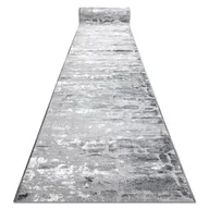 Dywany - Chodnik DYWANY ŁUSZCZÓW Strukturalny MEFE 6184 dwa poziomy runa ciemnoszary 70 cm, 70x400 cm - miniaturka - grafika 1