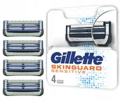 Maszynki do golenia i wkłady - Gillette Skinguard Sensitive Sensitive wkład do maszynki 4 szt dla mężczyzn - miniaturka - grafika 1