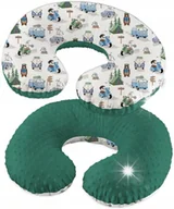 Poduszki do karmienia - PODUSZKA ROGAL DO KARMIENIA SPANIA MINKY XXL PREMIUM BABYMAM - miniaturka - grafika 1