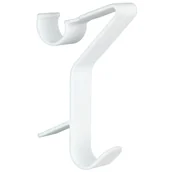 Wieszaki łazienkowe - Wenko Zestaw 3 wieszaków łazienkowych Flexi mocowanych do grzejnika rurkowego białe z tworzywa sztucznego stabilne mocowanie 228503500 - miniaturka - grafika 1